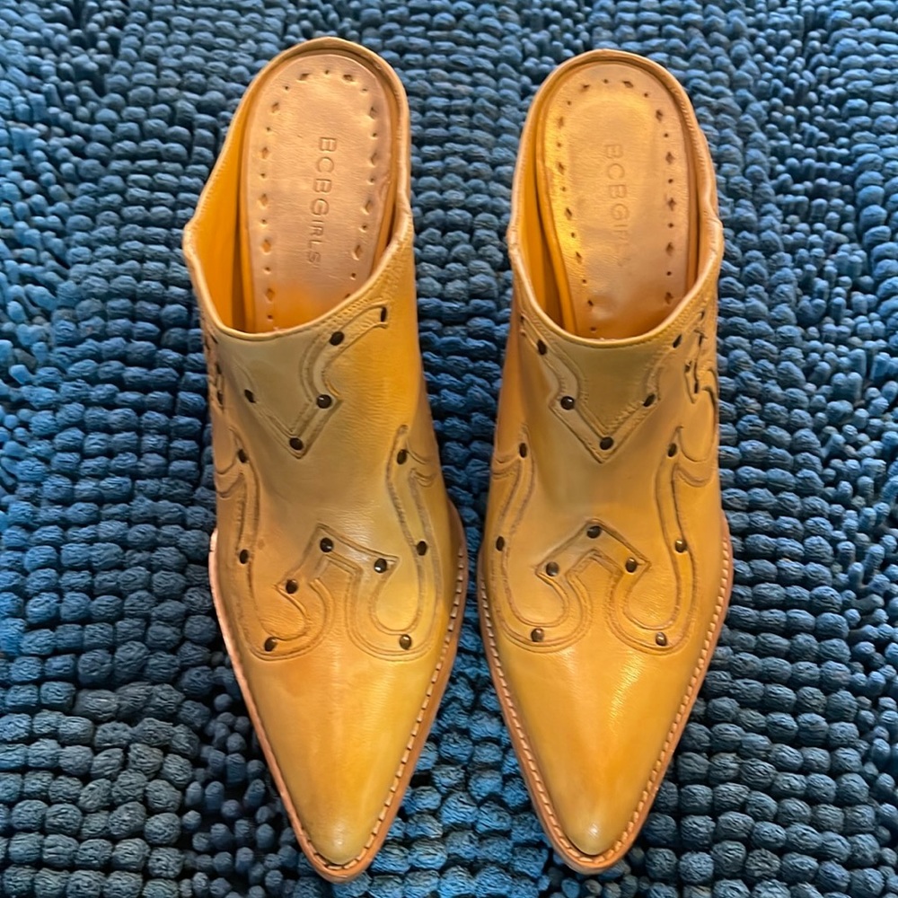 BCBGirls Western Mules